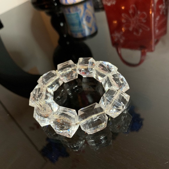 Big clear beads bracelet🤍💎 - Picture 5 of 8